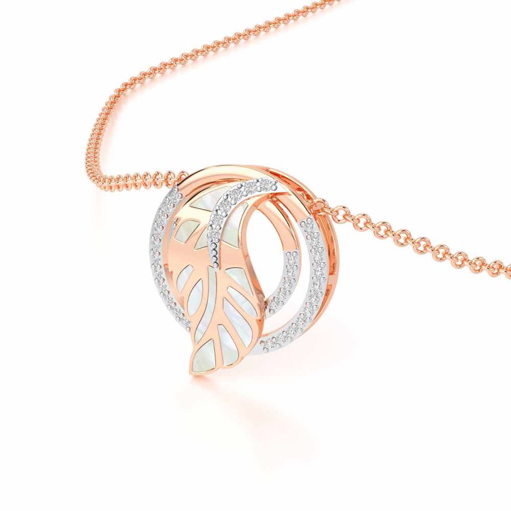 Legacy Shine Silver Pendant - Rose Gold - Image 2