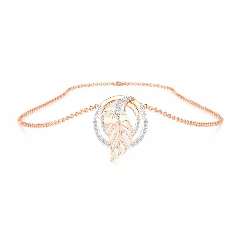 Legacy Shine Silver Pendant - Rose Gold - Image 3
