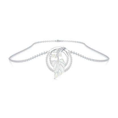 Legacy Shine Silver Pendant - White Gold - Image 3