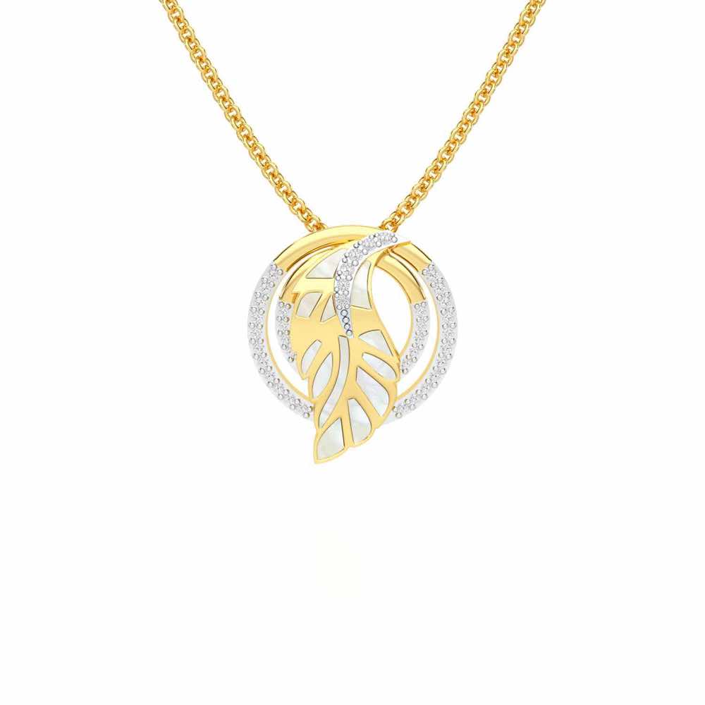 Legacy Shine Silver Pendant - Yellow Gold - Image 1