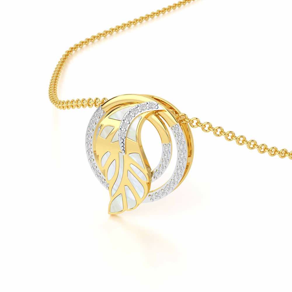 Legacy Shine Silver Pendant - Yellow Gold - Image 2