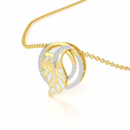 Legacy Shine Silver Pendant - Yellow Gold - Image 2