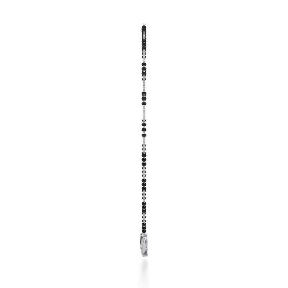 Lily Heaven Silver Mangalsutra - White Gold - Image 4