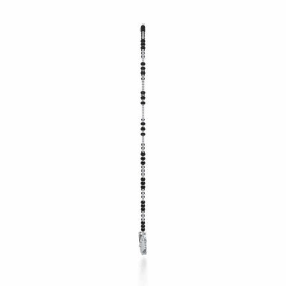 Lily Heaven Silver Mangalsutra - White Gold - Image 4