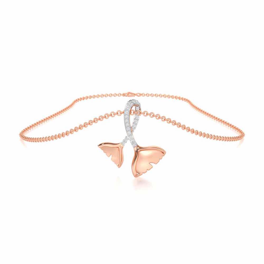 Little Prestige Silver Pendant - Rose Gold - Image 3