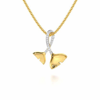Little Prestige Silver Pendant - Yellow Gold - Image 1