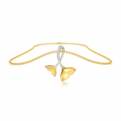 Little Prestige Silver Pendant - Yellow Gold - Image 3