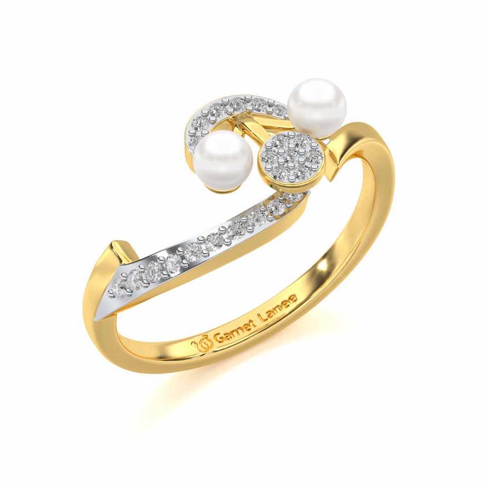 Little Shine Silver Ring - Yellow Gold - Image 1
