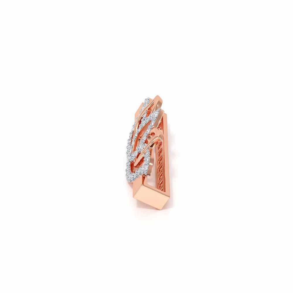 Lotus Shine Silver Watch Band - Rose Gold - Image 4