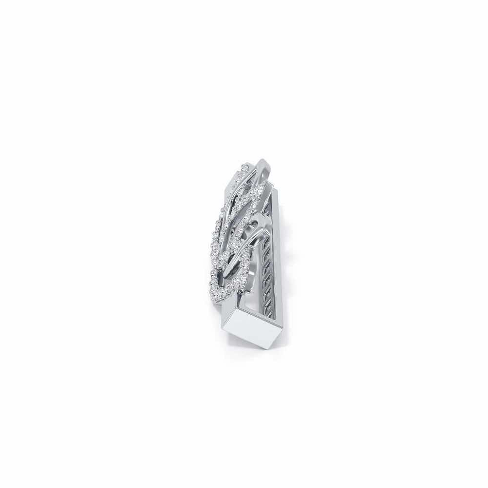 Lotus Shine Silver Watch Band - White Gold - Image 4