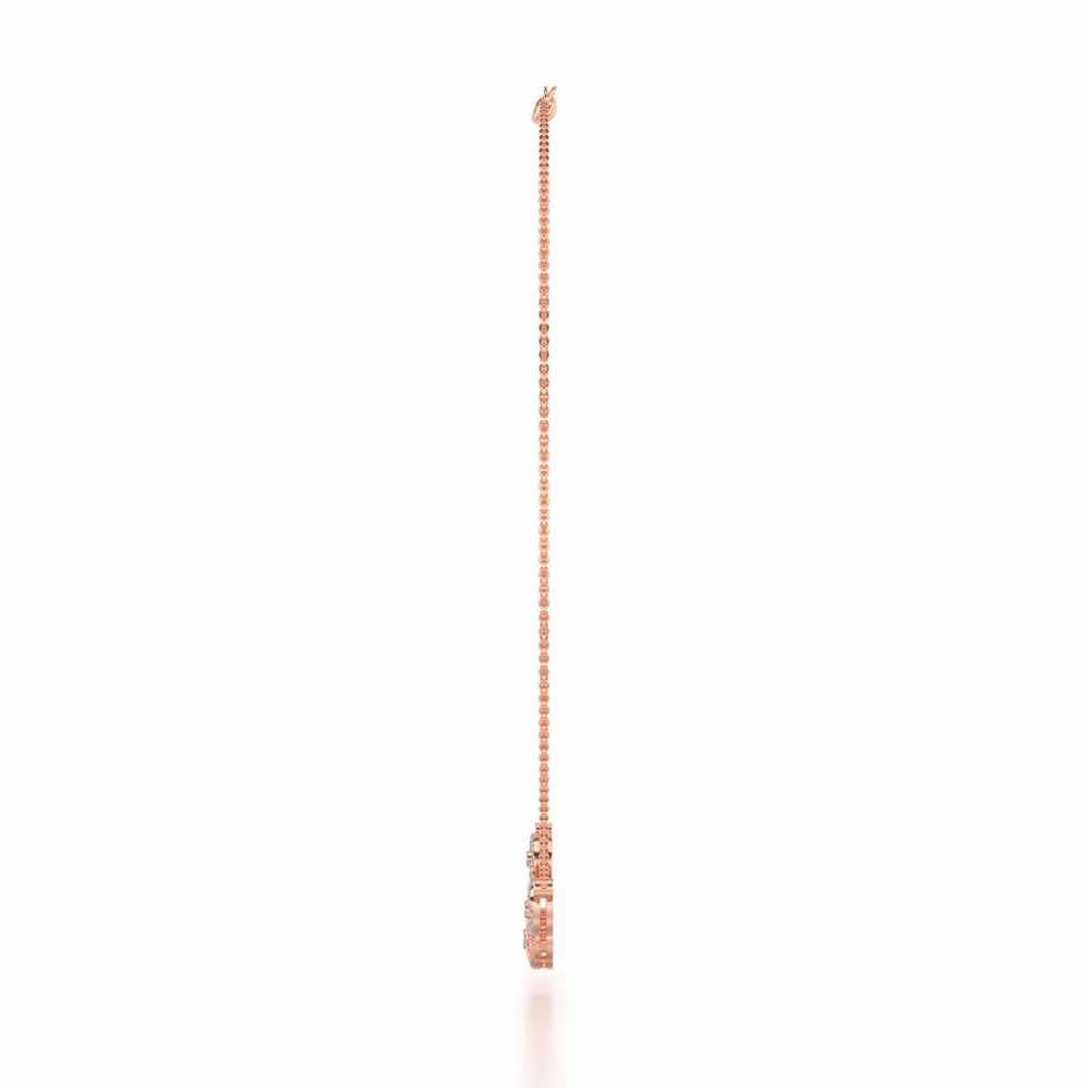 Luck All Silver Necklace - Rose Gold - Image 4