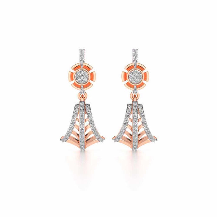 Luck Drops Earrings - Rose Gold - Image 1