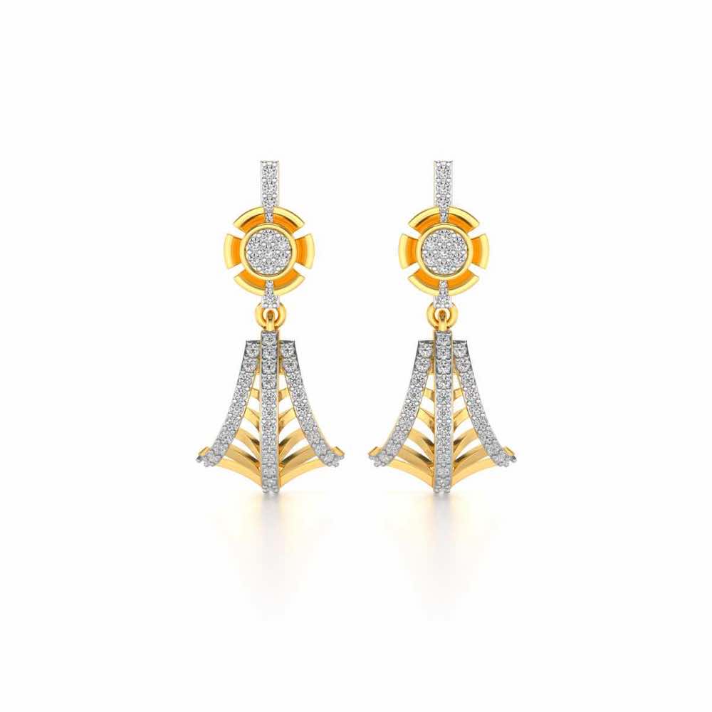 Luck Drops Earrings - Yellow Gold - Image 1