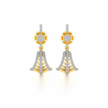 Luck Drops Earrings - Yellow Gold - Image 1