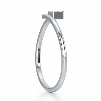 Luminance Silver Ring - White Gold - Image 3