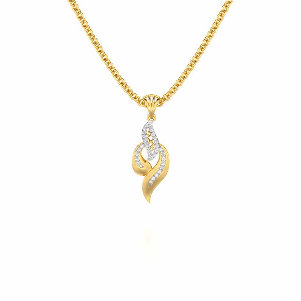 Luminous Pulse Silver Pendant