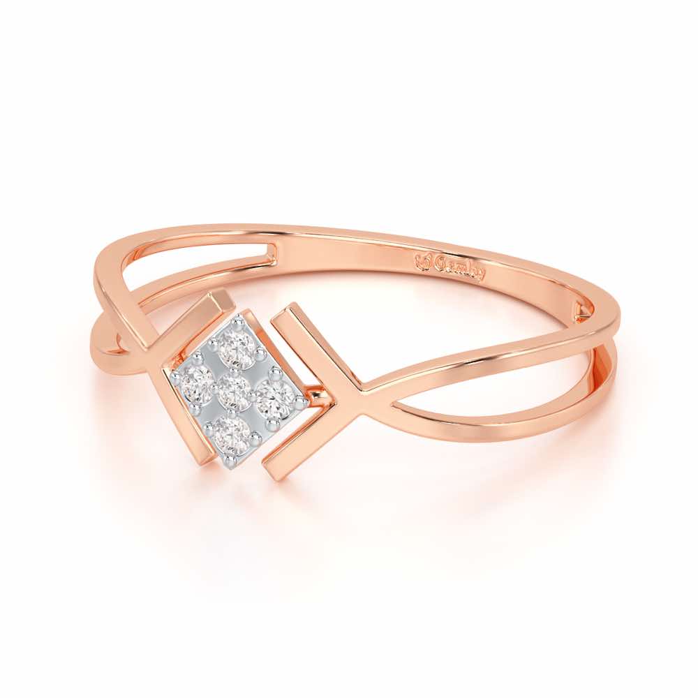 Luxe Protection Silver Ring - Rose Gold - Image 2