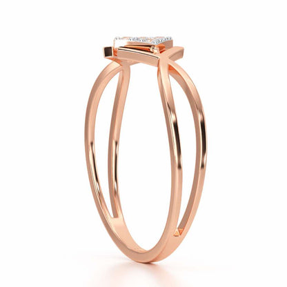 Luxe Protection Silver Ring - Rose Gold - Image 3