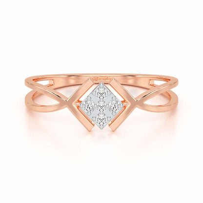 Luxe Protection Silver Ring - Rose Gold - Image 4