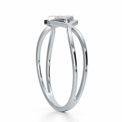 Luxe Protection Silver Ring - White Gold - Image 3