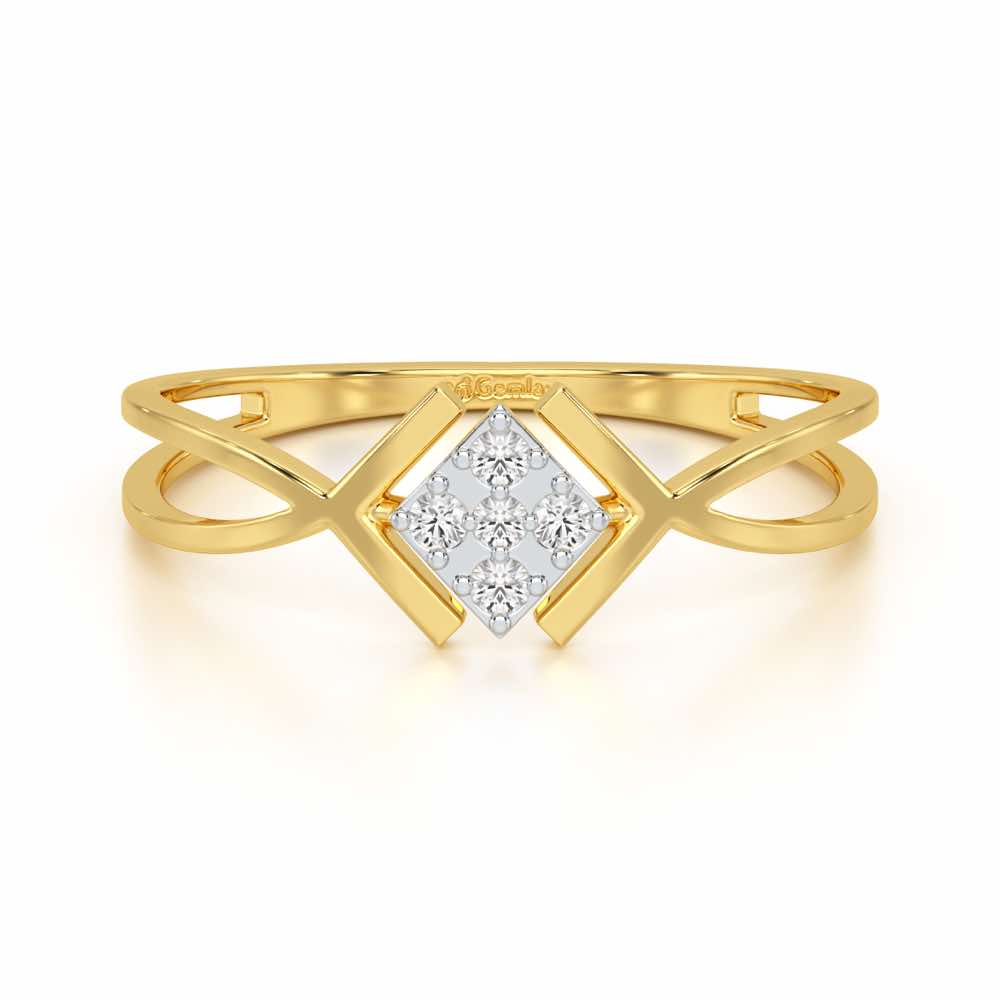 Luxe Protection Silver Ring - Yellow Gold - Image 4