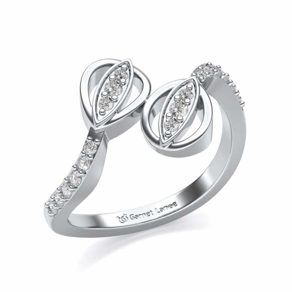 Made For Each Other Ring - White Gold - Image 1