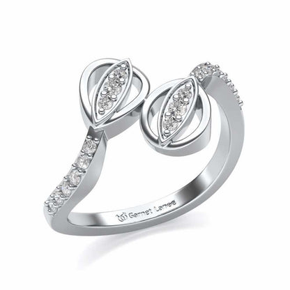 Made For Each Other Ring - White Gold - Image 1