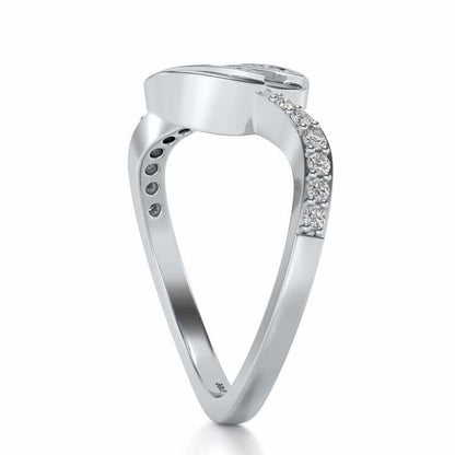 Made For Each Other Ring - White Gold - Image 3