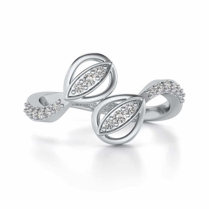 Made For Each Other Ring - White Gold - Image 4