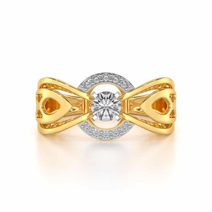 Maela Solitaire Ring - Yellow Gold - Image 4