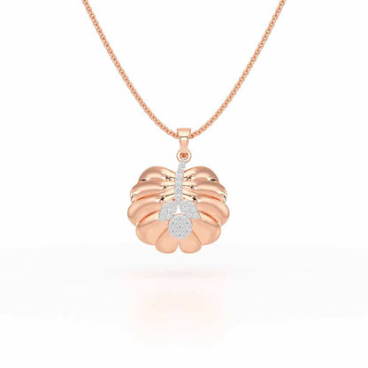 Magic Grow Silver Pendant - Rose Gold - Image 1