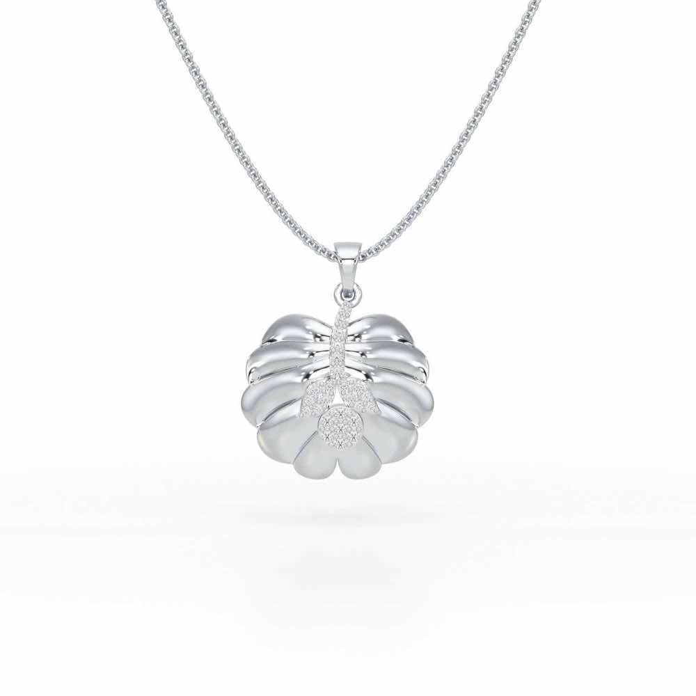 Magic Grow Silver Pendant - White Gold - Image 1