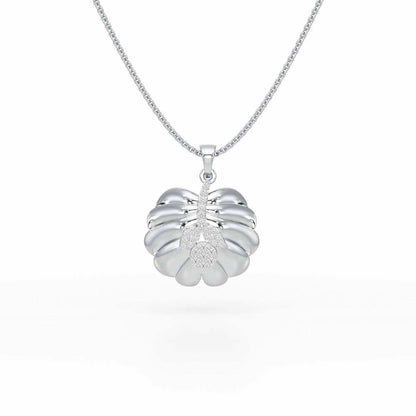 Magic Grow Silver Pendant - White Gold - Image 1