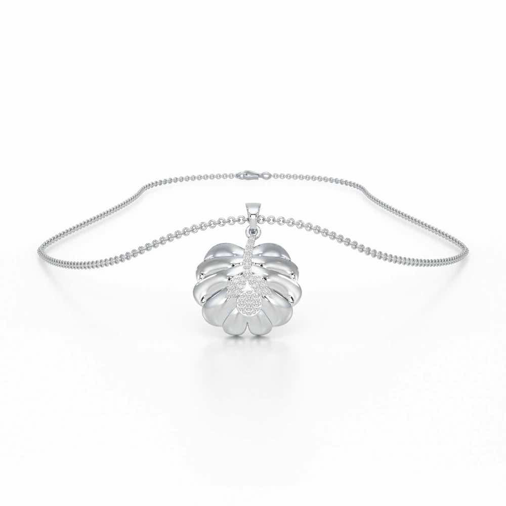 Magic Grow Silver Pendant - White Gold - Image 3