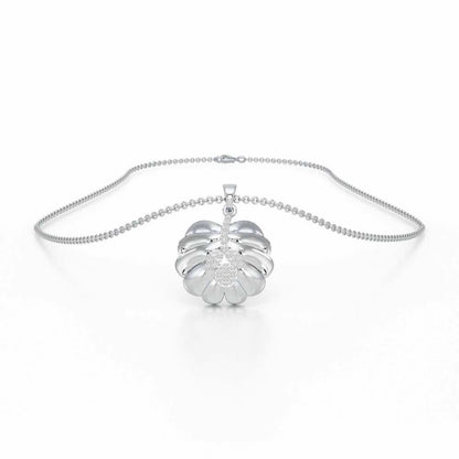 Magic Grow Silver Pendant - White Gold - Image 3