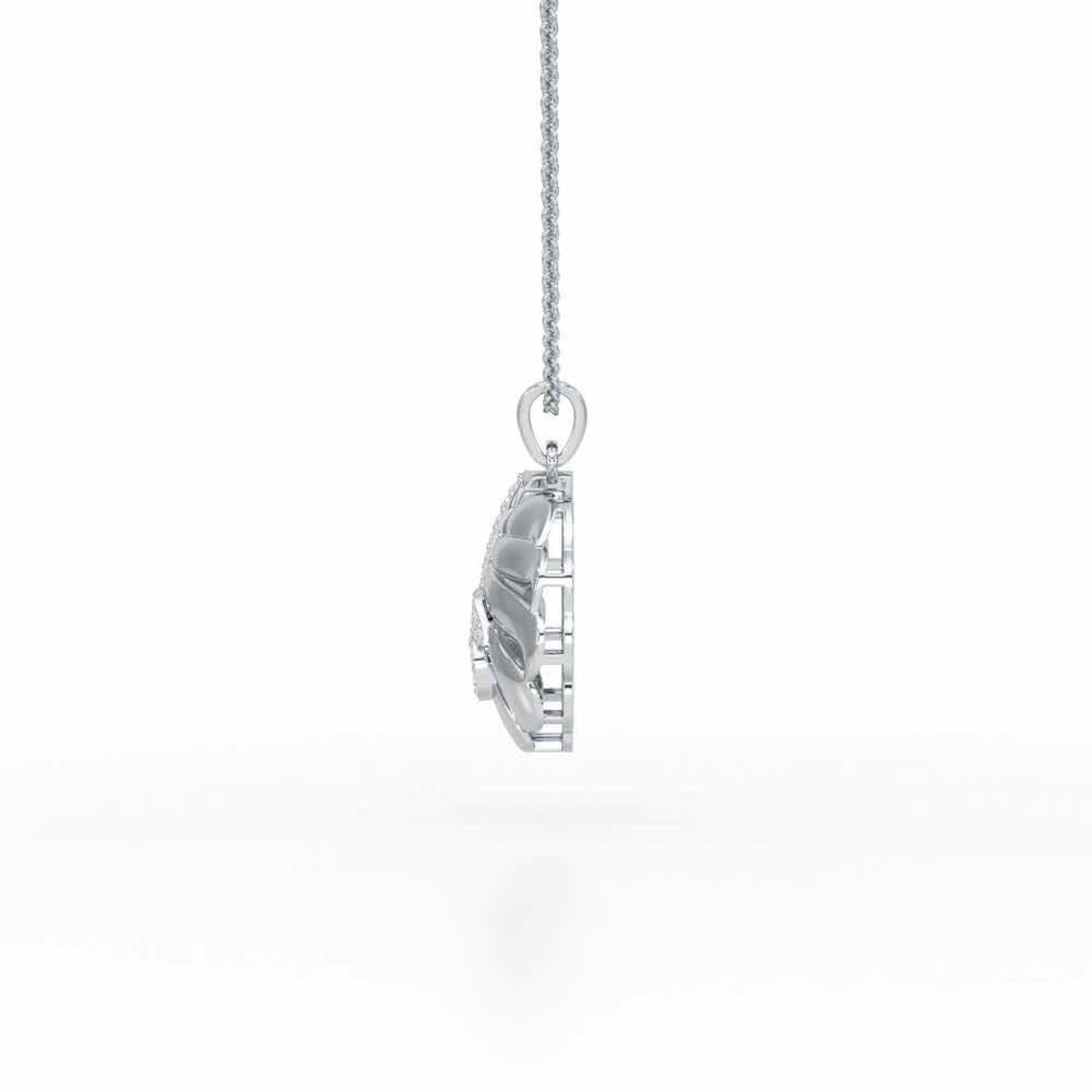 Magic Grow Silver Pendant - White Gold - Image 4