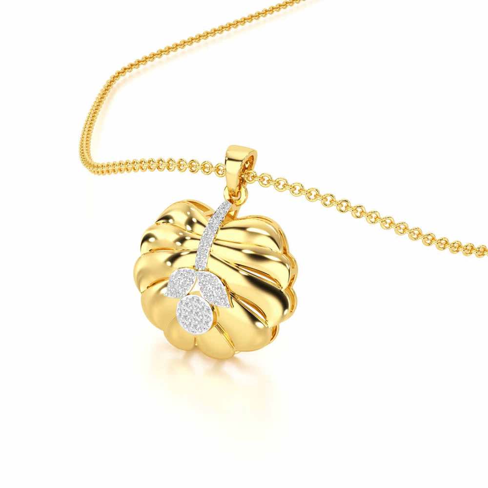 Magic Grow Silver Pendant - Yellow Gold - Image 2
