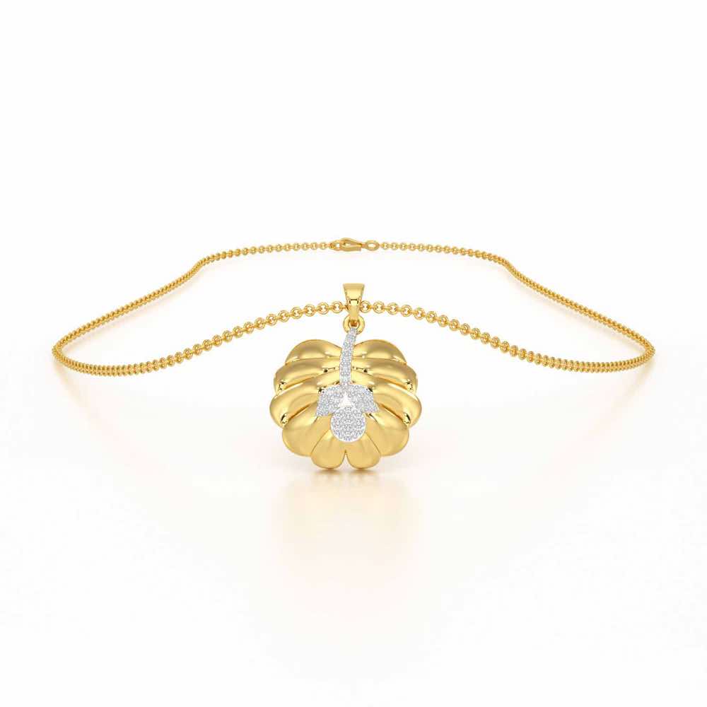 Magic Grow Silver Pendant - Yellow Gold - Image 3
