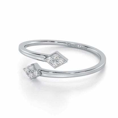 Magnificent Mirage Silver Ring - White Gold - Image 2