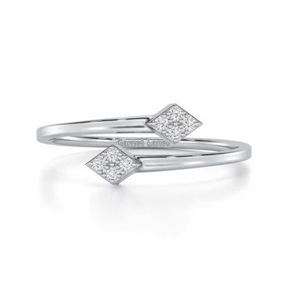 Magnificent Mirage Silver Ring - White Gold - Image 4