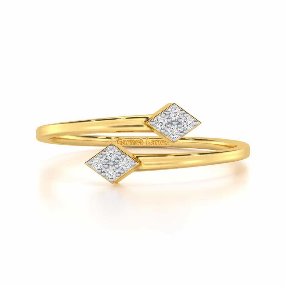 Magnificent Mirage Silver Ring - Yellow Gold - Image 4