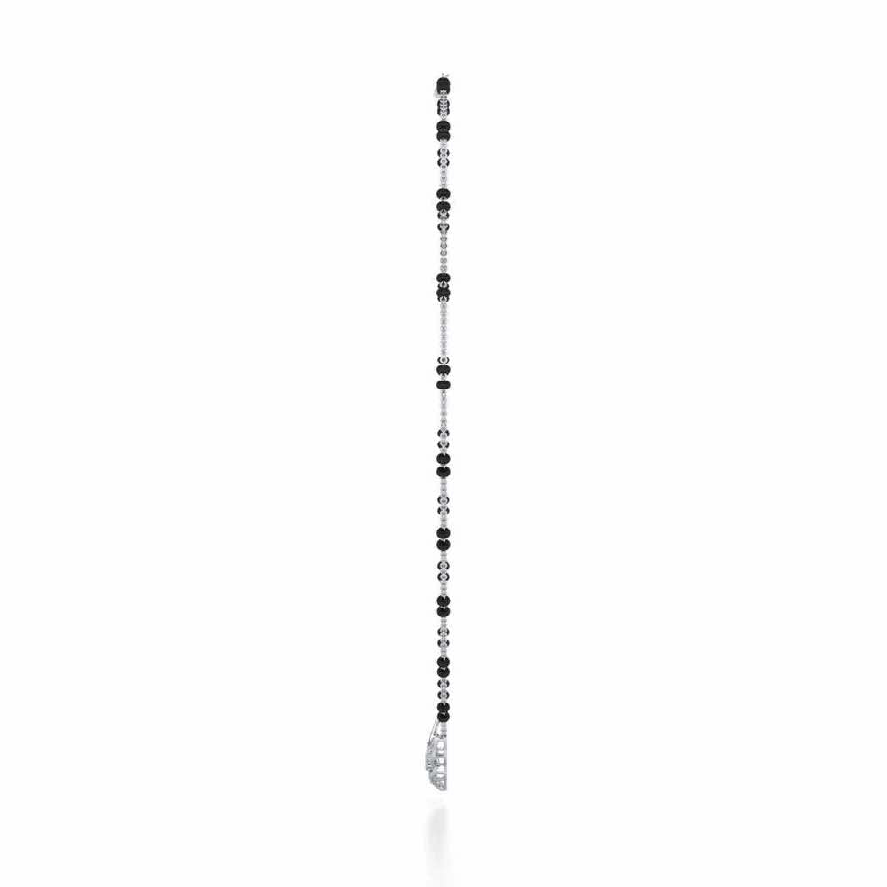 Manas Silver Mangalsutra - White Gold - Image 4