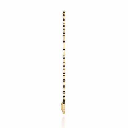 Mangal Silver Mangalsutra - Yellow Gold - Image 4