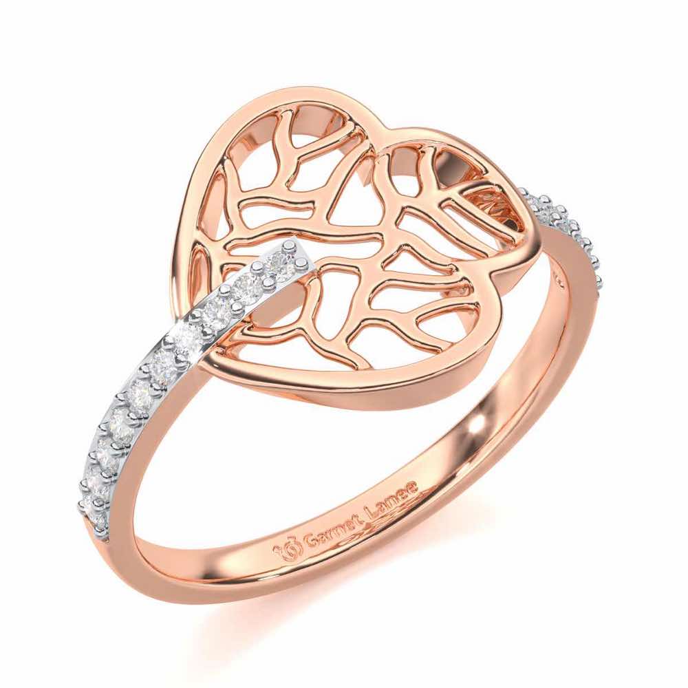 Meshed Luck Silver Ring
