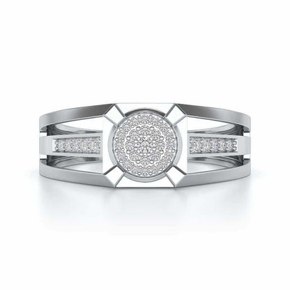 Mesmerizing Ring For Men - White Gold - Image 4