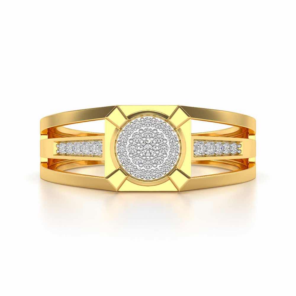 Mesmerizing Ring For Men - Yellow Gold - Image 4