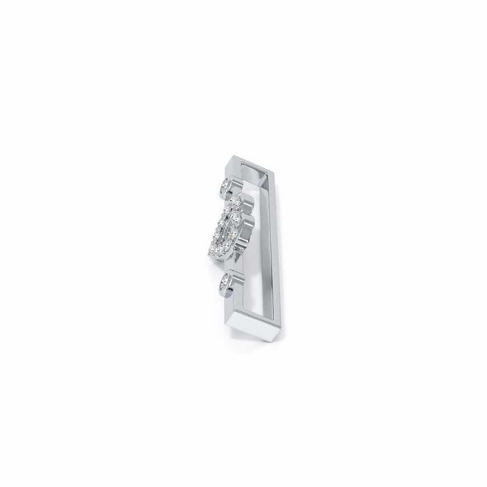 Mid Heart Silver Watch Band - White Gold - Image 4
