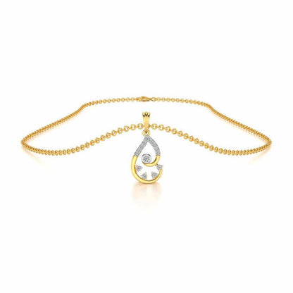 Modicum of Shine Silver Pendant - Yellow Gold - Image 3