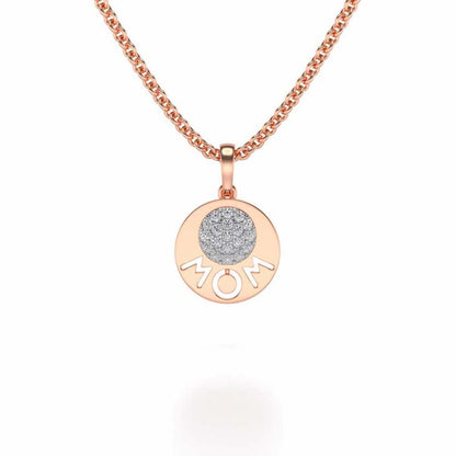 Mothercare Silver Pendant - Rose Gold - Image 1