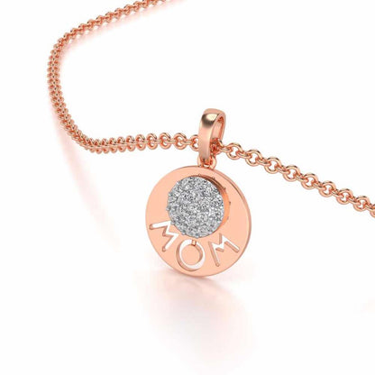 Mothercare Silver Pendant - Rose Gold - Image 2